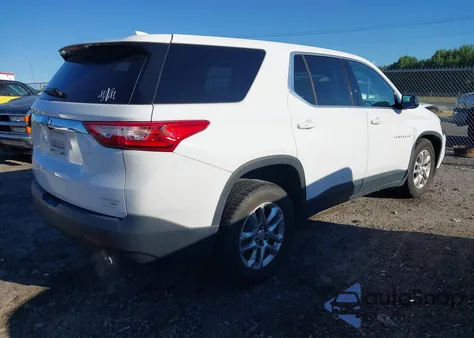2020 Chevrolet Traverse Awd Ls z USA, uszkodzony, nr VIN 1GNEVFKW0LJ191534